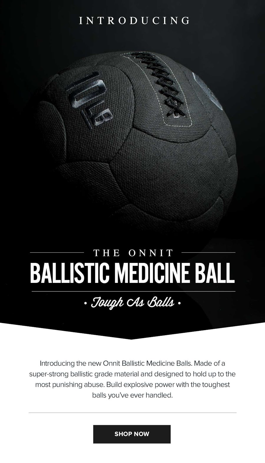 Onnit Ballistic Medicine Balls