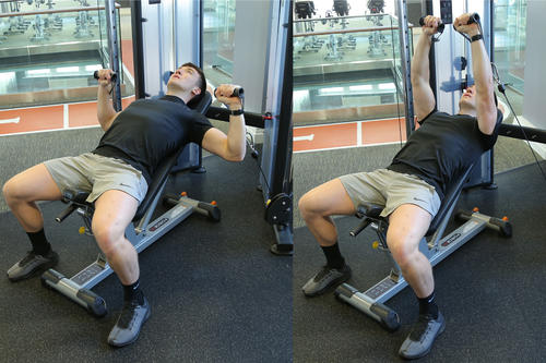 Incline Cable Chest Press image