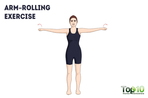 arm rolling exercise
